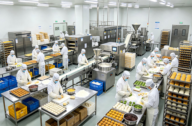 大型食品加工车间